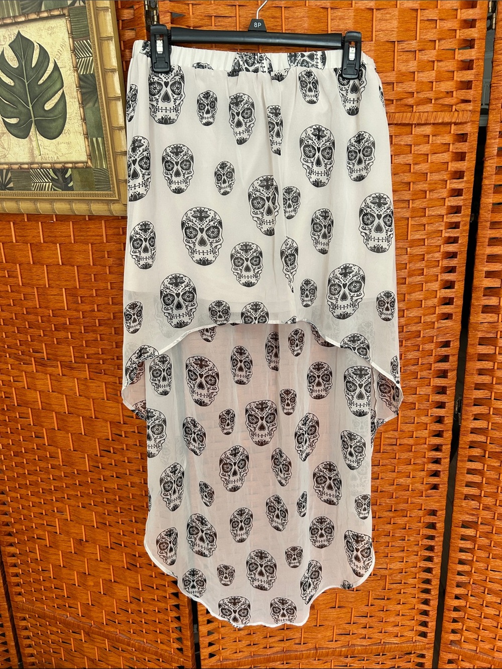 DIVIDED high low skirt